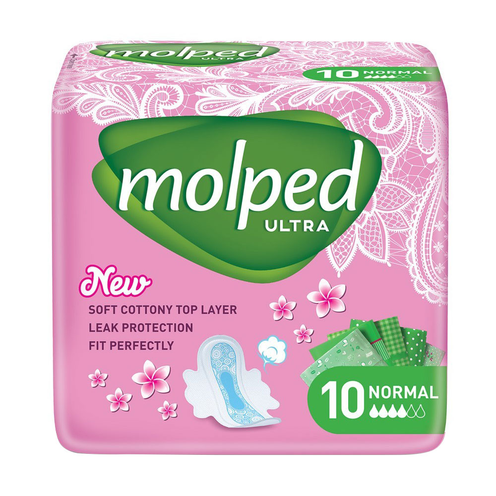 Прокладки для критичних днів Molped Ultra Normal, 10 шт